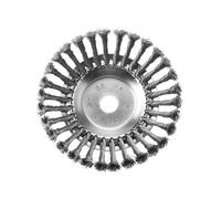 2 pezzi in acciaio inox conico annodato filo tagliaerba testa - 20 cm Heavy Duty Grass Trimmer Disc per decespugliatori, tosaerba e mangiatori di erbacce (2 pezzi)