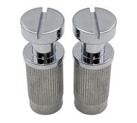 2 pezzi in acciaio inox per la maggior parte dei ponti per chitarra per una maggiore stabilità e una facile installazione su chitarre elettriche e chitarre elettriche