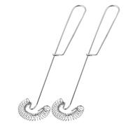 2 Pezzi In Acciaio Per Uova E Latte