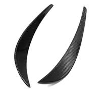 2 Pezzi in Fibra di Carbonio paraurti Anteriore Auto Laterali Canard Splitter Pinne Spoiler Finiture Decorative per Audi R8 V8 V10 2007-2016