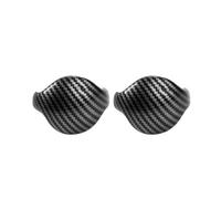 2 Pezzi In Fibra Di Carbonio Per Interni Auto Pomello Del Cambio Copertura Per Ford Per Mustang 2015 2016 2017 2018 2019 Accessori Interni Auto Interni Accessori(Nero)