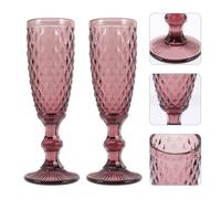 2 pezzi in flauto party tostato flauti cocktail vintage tazze