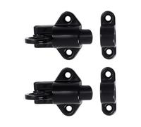 2 pezzi in lega di alluminio di sicurezza anelli di trazione molla rimbalzo bulloni per porte chiusure automatiche bulloni accessori hardware per porte molla rimbalzo bullone chiavistelli