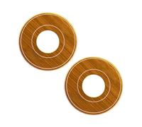 2 Pezzi In Lega Di Alluminio Fai Da Te Interruttore Rondelle Rondelle Anelli Per Parti Di Chitarra Elettrica For LP Accessorio per Chitarra Strumento (Color : 02)