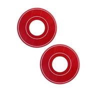 2 Pezzi In Lega Di Alluminio Fai Da Te Interruttore Rondelle Rondelle Anelli Per Parti Di Chitarra Elettrica For LP Accessorio per Chitarra Strumento (Color : 03)