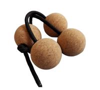 2 pezzi in legno Kashaka mano sonagli africani Asalato Shakers strumento a percussione per musica e pratica ritmica