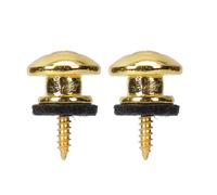 2 pezzi in metallo resistente chitarra Strap Lock End Pin di ricambio Chitarra Straplock Button Tail Pins Strap Fermo