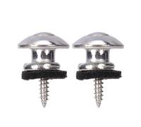 2 pezzi in metallo resistente chitarra Strap Lock End Pin di ricambio Chitarra Straplock Button Tail Pins Strap Fermo