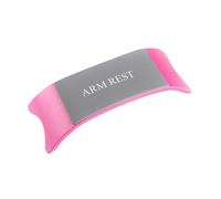 2 pezzi in plastica e silicone for palmo della mano, cuscino for nail art, supporto for, strumento for bracciolo da tavolo for manicure Per La Progettazione,La Formazione(Pink)