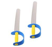 2 Pezzi in Schiuma per Blu 54cm, Gioco Scherma | Schiuma Eva Morbida, Facile da Impugnare, per Role Play e Interazione Genitore Figlio, Colore Blu