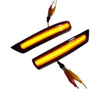 2 Pezzi Indicatore Direzione LED Sequenziale per Ford Mondeo Mk4 (12/2010-08/2014), Specchietto Retrovisore Lampada Lampeggiante Dinamica Sinistra Destra