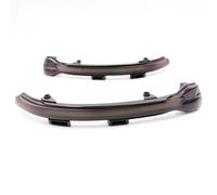 2 Pezzi Indicatore Direzione LED Sequenziale per VW Golf Sportsvan 2014-2020, Specchietto Retrovisore Lampada Lampeggiante Dinamica Sinistra Destra