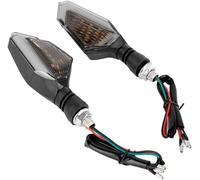 2 Pezzi Indicatori Di Direzione per Motocicletta Luci a LED Indicatori Luminosi