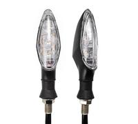 2 pezzi indicatori di direzione universali per moto indicatori di direzione ambra luci posteriori per moto luci di marcia accessori per l'aggiornamento dell'illuminazione Indicatori Direzione Moto