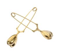 2 pezzi infusioni per tè in acciaio inox Teelecker, colino per tè a forma di cuore, filtro verde, filtro a rete, e caffè, foglie sciolte ufficio