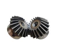 2 pezzi Ingranaggi conici 2M 12 denti Foro interno 6/7/8/10/12 mm Ingranaggi Angolo di accoppiamento 90 gradi Ingranaggi in acciaio Foro for vite M5(10mm)