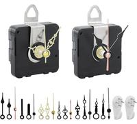 2 Pezzi ingranaggio orologio da parete, meccanismo per orologio da parete, lancette per orologio da parete, per fai da te, riparazione, ricambio parti