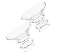 2 Pezzi Inserti Flangiati, 17mm Inserto Flangiato per Tiralatte in Silicone Accessori Indossabili per Tiralatte Compatibile con Spectra/TSRETE/Momcozy S9/S12/S9Pro/S12Pro
