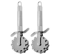 2 Pezzi Inteneritore da Cucina in Acciaio Inox a Rulli per Carne