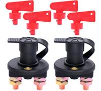 2 pezzi Interruttore Batteria Principale Isolatore Isolamento Disconnessione