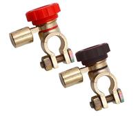 2 pezzi Interruttore della Batteria Dell'auto,12V 24V Interruttori Isolamento Batteria Auto,Connettore Terminale Batteria,Morsetti Batteria per Auto, Barca, Camion, Barche, Camper,Interruttore Batteri