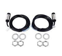 2 pezzi, interruttore di prossimità induttivo da 8 mm, sensore di prossimità a 2 fili normalmente aperto per automazione industriale, rivelatore di metalli a risposta rapida con