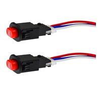 2 Pezzi Interruttore Luce Emergenza A Doppio Lampeggio Per Moto Pulsante Segnalazione Lampada Emergenza Segnale Uscita Lampeggiante Controller Interruttore Accessori