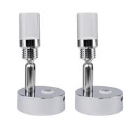 2 Pezzi Interruttore Touch Dimmerabile 12V RV Faretto USB Luce Di Lettura Da Comodino Luce LED Di Cristallo For Barca Yacht Caravan Camper