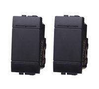2 Pezzi Interruttore Unipolare 1P 1M 16A, Compatibile Con Bticino Living Light (