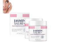 2 pezzi Jasmine Ointment, Collagen Eye Cream, Eye Moisturizing Cream, Dark Circles for Eyes, Reduces Puffiness and Swelling