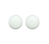 2 pezzi Joystick Grips Cap Rocker Cover per Switch 2 Controller per Joy-c0n Pelle protettiva in gomma siliconica (bianco)