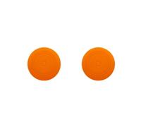 2 pezzi Joystick Grips Cap Rocker Cover per Switch 2 Controller per Joy-c0n Pelle protettiva in gomma siliconica (arancione)