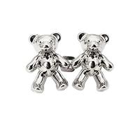 2 pezzi Jumbo pulsante a forma di orso Estensore vita Pulsante Jumbo staccabile