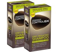 2 Pezzi Just For Men Control GX Grey Reducing Shampoo Per Capelli Grigi 4005113