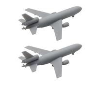 2 Pezzi KC-10 Tanker Integrato Resina Aereo Fai Da Te Modello 1/2000 1/700 Simulazione Squisito Restauro Di Modelli Extender For Collezionare(1/700 (81mm))