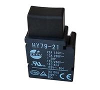 2 pezzi KEDU HY79-21 Interruttori a grilletto Utensili elettrici Interruttore a pulsante 22A 125V 12A 250V 1.5HP 125/250V 5E4 CE CQC