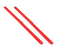 2 Pezzi Kit Cerniera di Sostituzione, 22 Pollici | Acciaio Zincato, Asta di Supporto da 56cm, Interruttore e Fibbia, per Riparazione Domestica