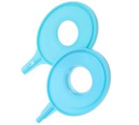 2 Pezzi Kit di Lenti Ottiche Concave e Convesse | Vetro e Plastica, Formato Compatto e Portatile, per Studenti e Docenti in Contesti Educativi