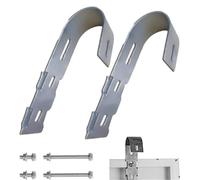2 Pezzi Kit Ganci per Pannello Fotovoltaico,staffa modulo solare staffe balcone per balcone centrali elettriche,solare frankfurter pan staffa per Pannello Solare per moduli solari P-V staffe