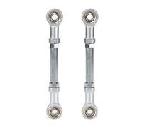 2 Pezzi Kit Tirante Sterzo 150mm -170mm 8mm Accessorio Asta Snodo Sferico in Metallo per 49cc Mini ATV Off Road Quad 4 Ruote Go Kart