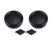 2 Pezzi Kit X Mount Tappo Corpo Macchina e Tappo Posteriore Obiettivo per Fuji Fujifilm X-T5 X-T4 X-T3 X-T2 X-S20 X-S10 X-T50 X-T30 X-T20 X-T200 X-M5 X-H1 X-H2 X-PRO3 PRO2 X-E5 X-E4 X-E3 e molto altro