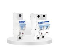 2 pezzi L7 HGB3-63 MCB 6A 10A 16A 25A 32A 40A 63A Interruttore automatico in miniatura 6KA Tipo C Interruttore CA 110V/230V/400V con CE(10a,3P)