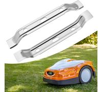 2 Pezzi Lama per Robot Tagliaerba 20cm Compatibile con Stihl iMOW RMI 422 422P 422PC RMI422 P C Sostituzione per Rasaerba Trimmer per Robot da Giardino