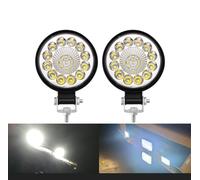 2 PEZZI LAMPADA DA LAVORO 8W IP67 LED LUCE FARO FARETTO AUTO BARCA CAMION 12V [EEK: A++]