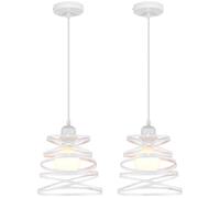 2 Pezzi Lampadari a Sospensione Moderni Lampada da Soffitto Creativo Design