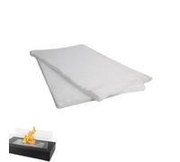 2 Pezzi Lana di Ceramica per Camino Etanolo, 300 × 200 x 50 mm Accessori per Biocamino, Caminetto Spugna da Tavolo per Bruciatore a Bioetanolo