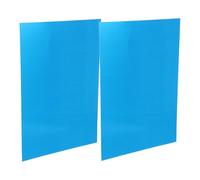 2 Pezzi Lastra di Alluminio A4 Blu per Incisione e Stampa, Fai | Decorazioni Costruzione e Progetti Creativi, Lavorazione Precisa, Adatta a Sublimazione e Targhette