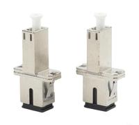 2 pezzi LC a per sc adattatore monomodale - Accoppiamento in fibra ottica per reti ≤0.2dB perdita argento