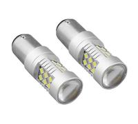2 Pezzi LED Canbus Lampadine 24 X SMD 3030, 1157 (P21/5W), Bianco, 12V/24V