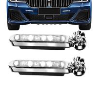 2 pezzi LED di energia eolica auto - Luce per auto a LED di energia eolica, Luce di voiur LEdD, per veicoli | Per Viaggi Automotive Bici Viaggi su strada Camp